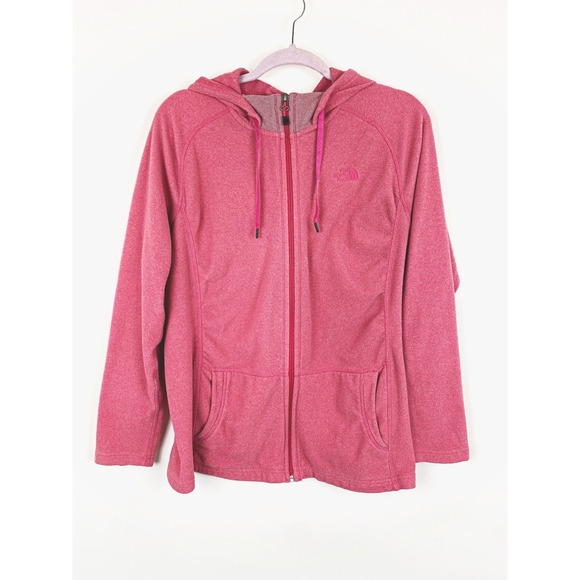 The North Face Tops - The North Face Mezzaluna Polartec Classic Fleece Hooded Jacket XL